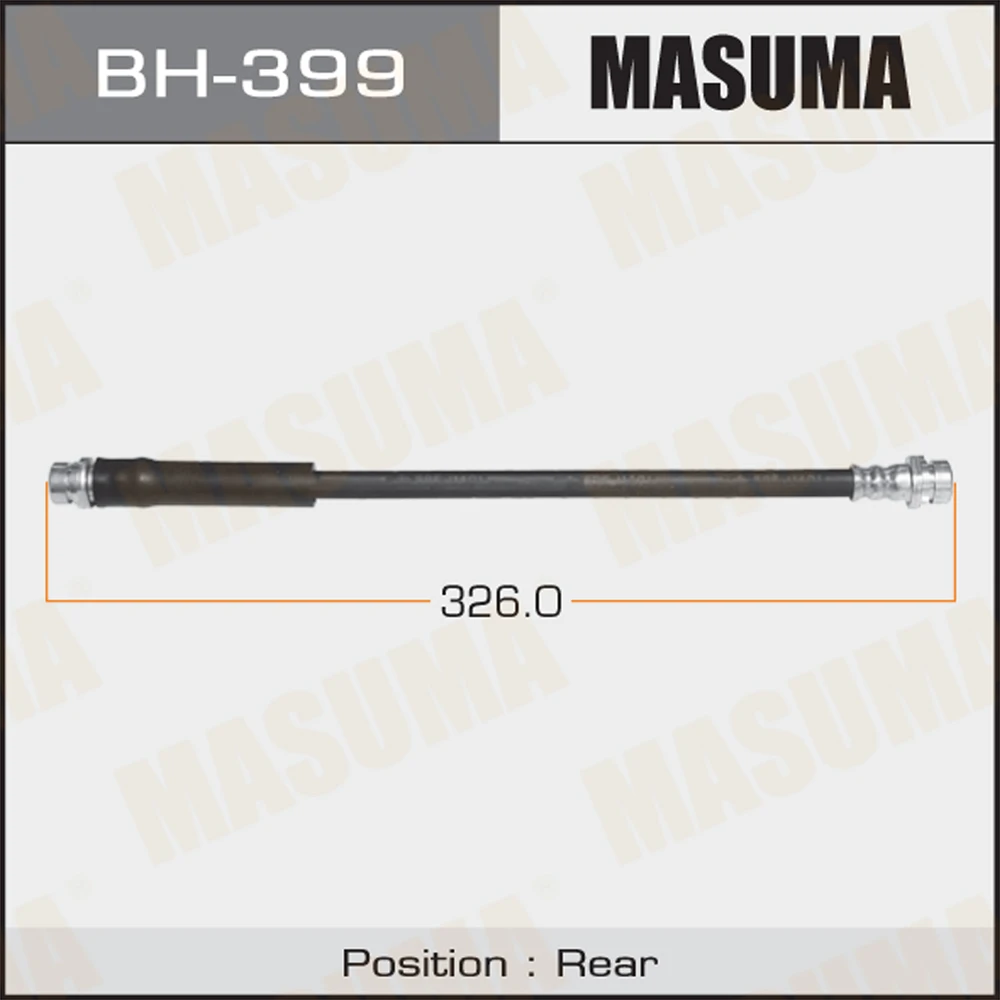 Шланг тормозной Masuma BH-399