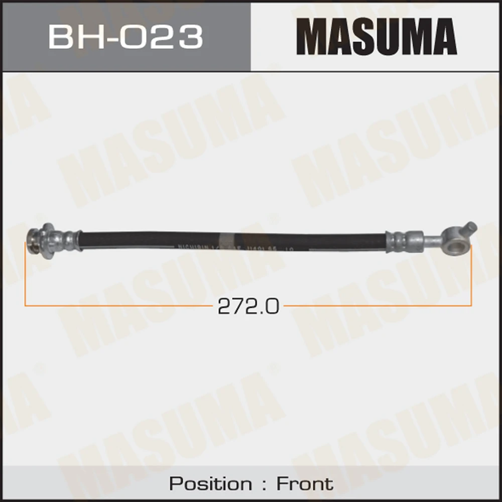 Шланг тормозной Masuma BH-023