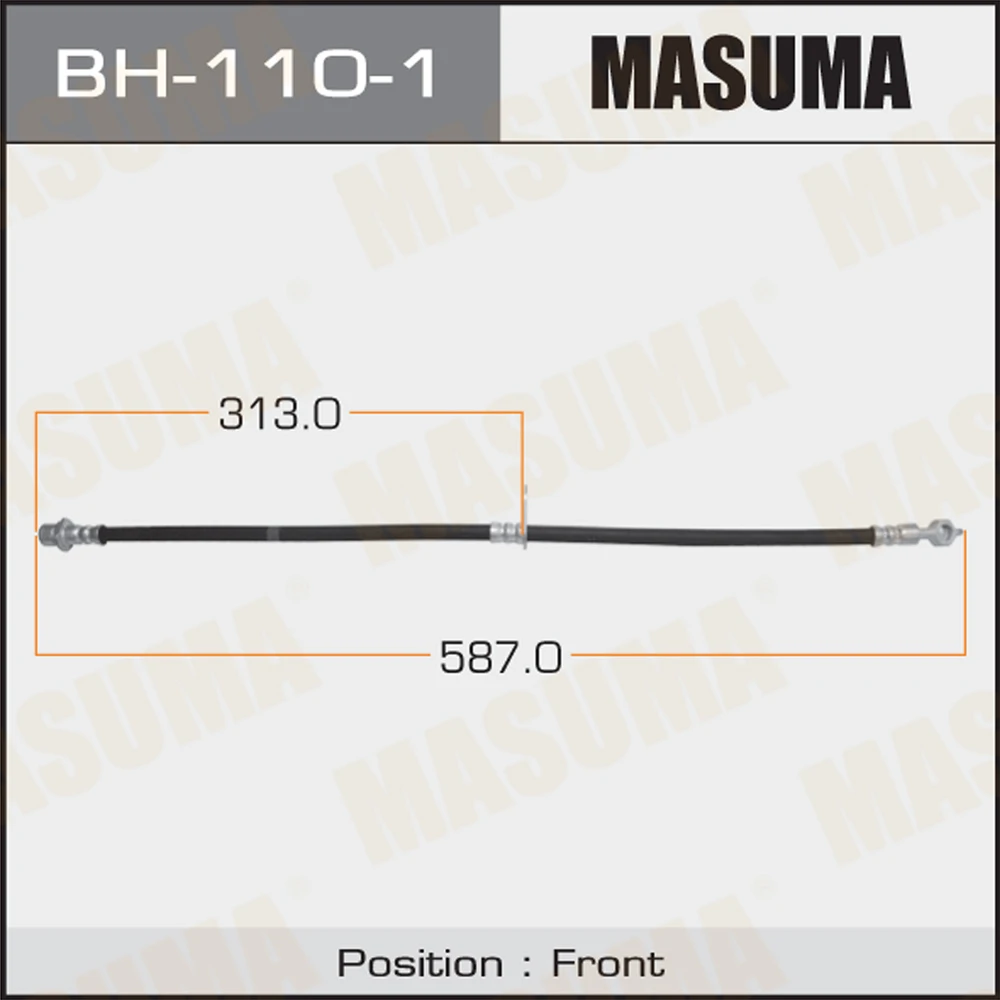 Шланг тормозной Masuma BH-110-1