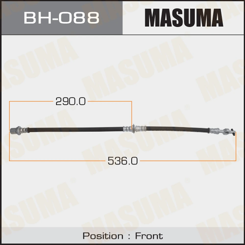 Шланг тормозной Masuma BH-088