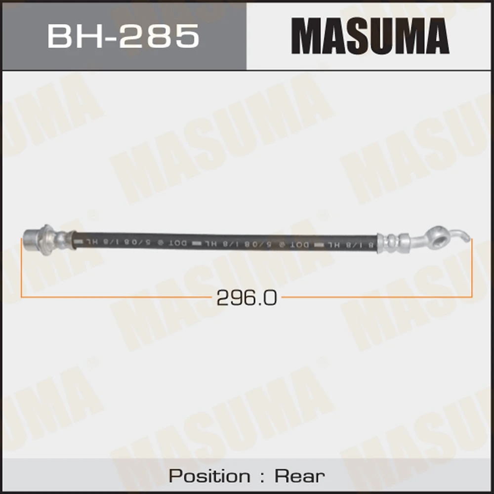 Шланг тормозной Masuma BH-285