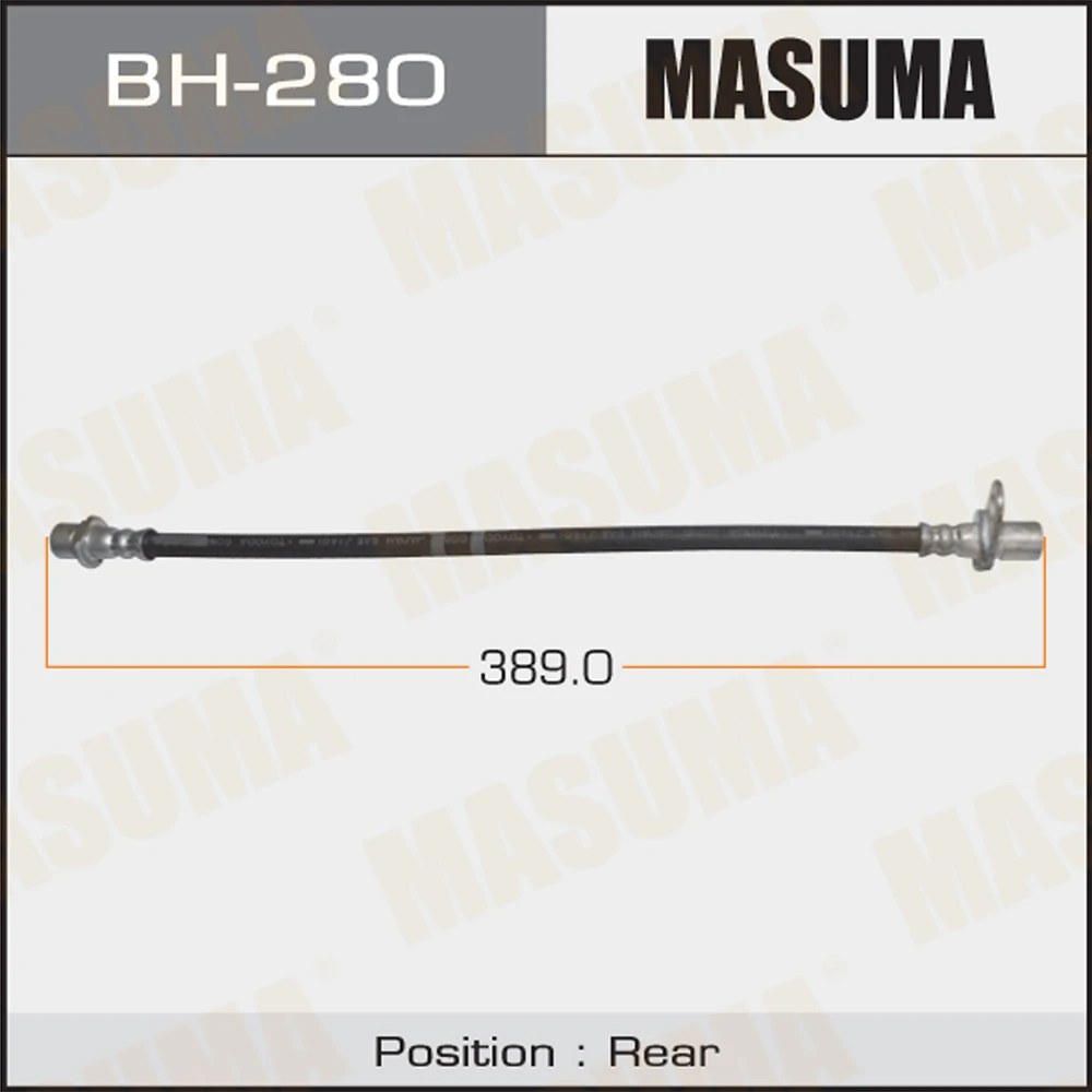 Шланг тормозной Masuma BH-280
