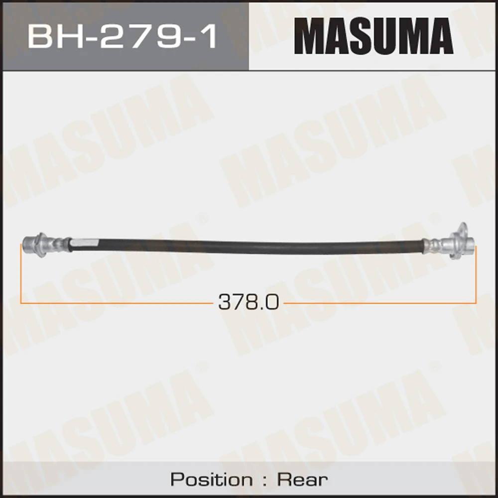 Шланг тормозной Masuma BH-279-1