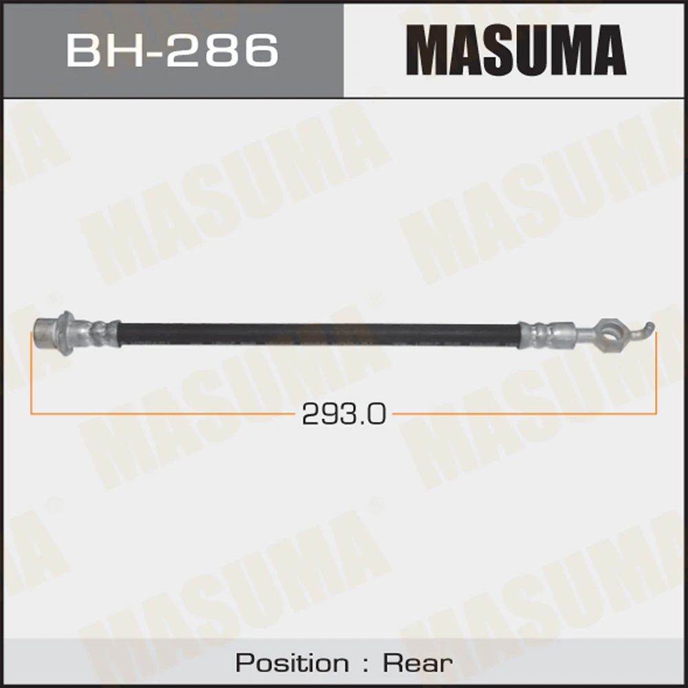 Шланг тормозной Masuma BH-286