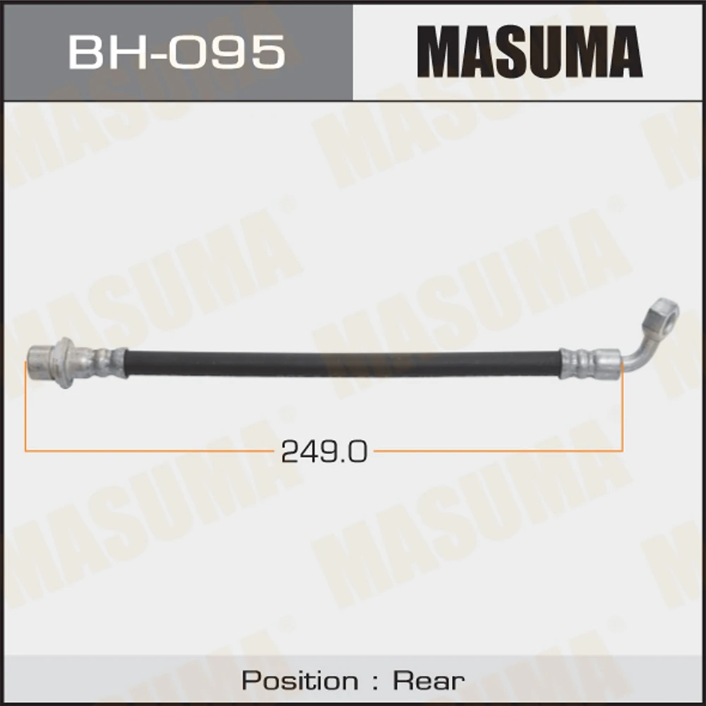 Шланг тормозной Masuma BH-095