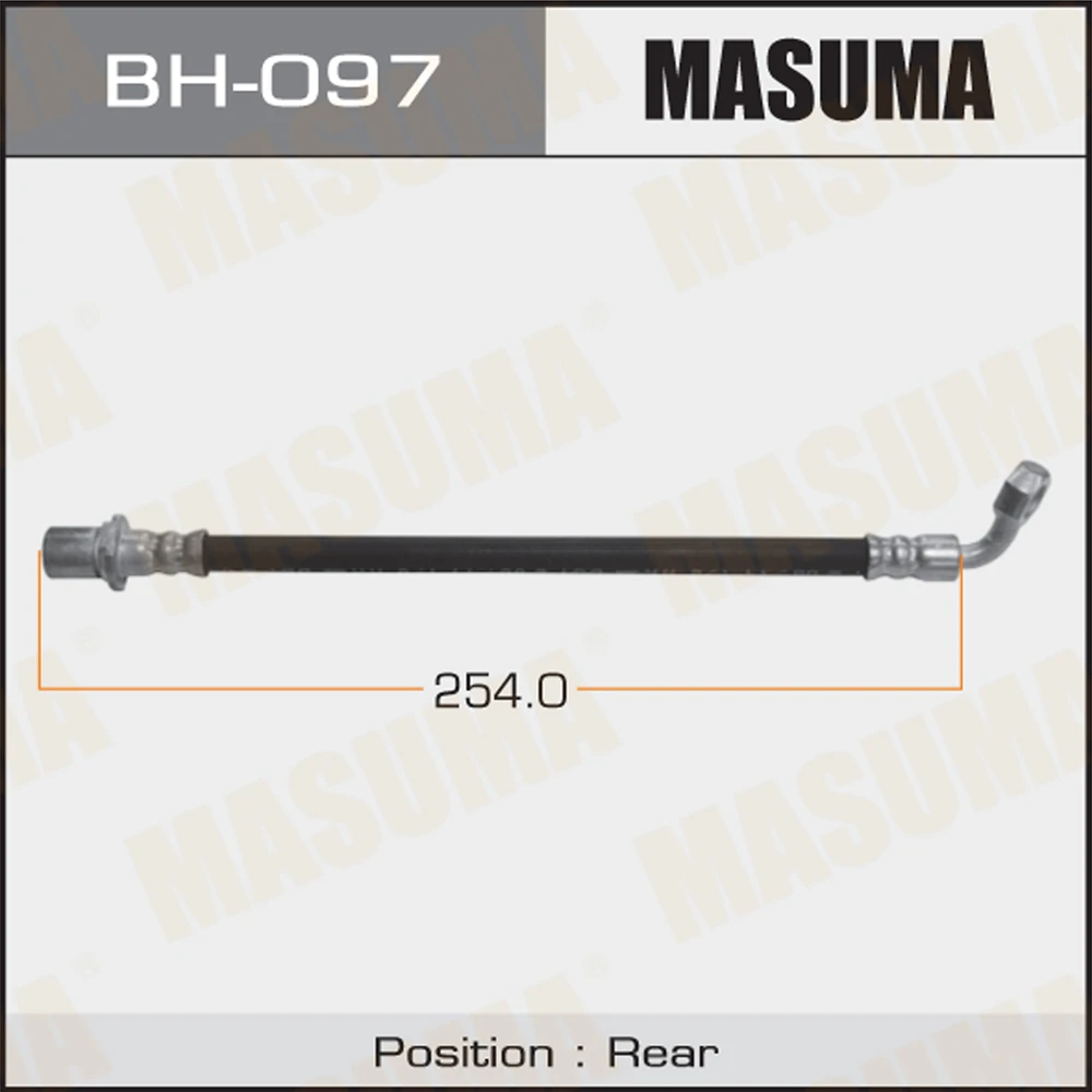 Шланг тормозной Masuma BH-097
