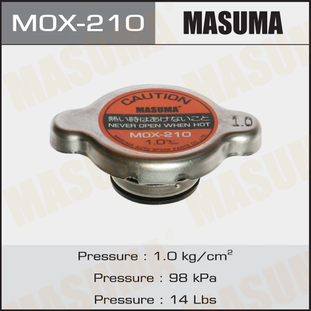 Крышка радиатора Masuma MOX-210