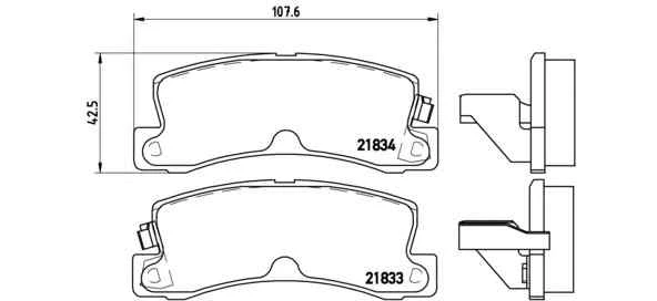 Brembo P83015