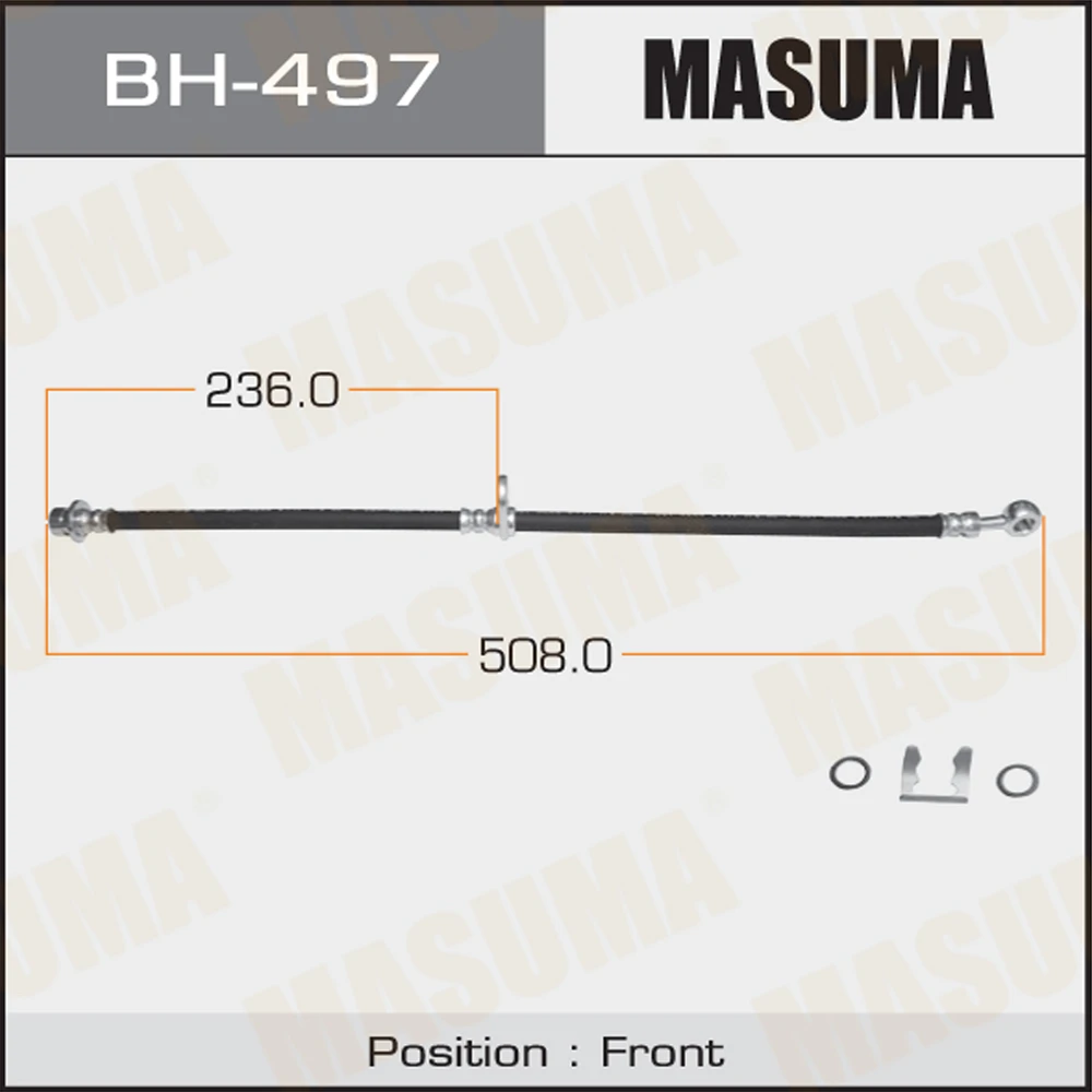 Шланг тормозной Masuma BH-497