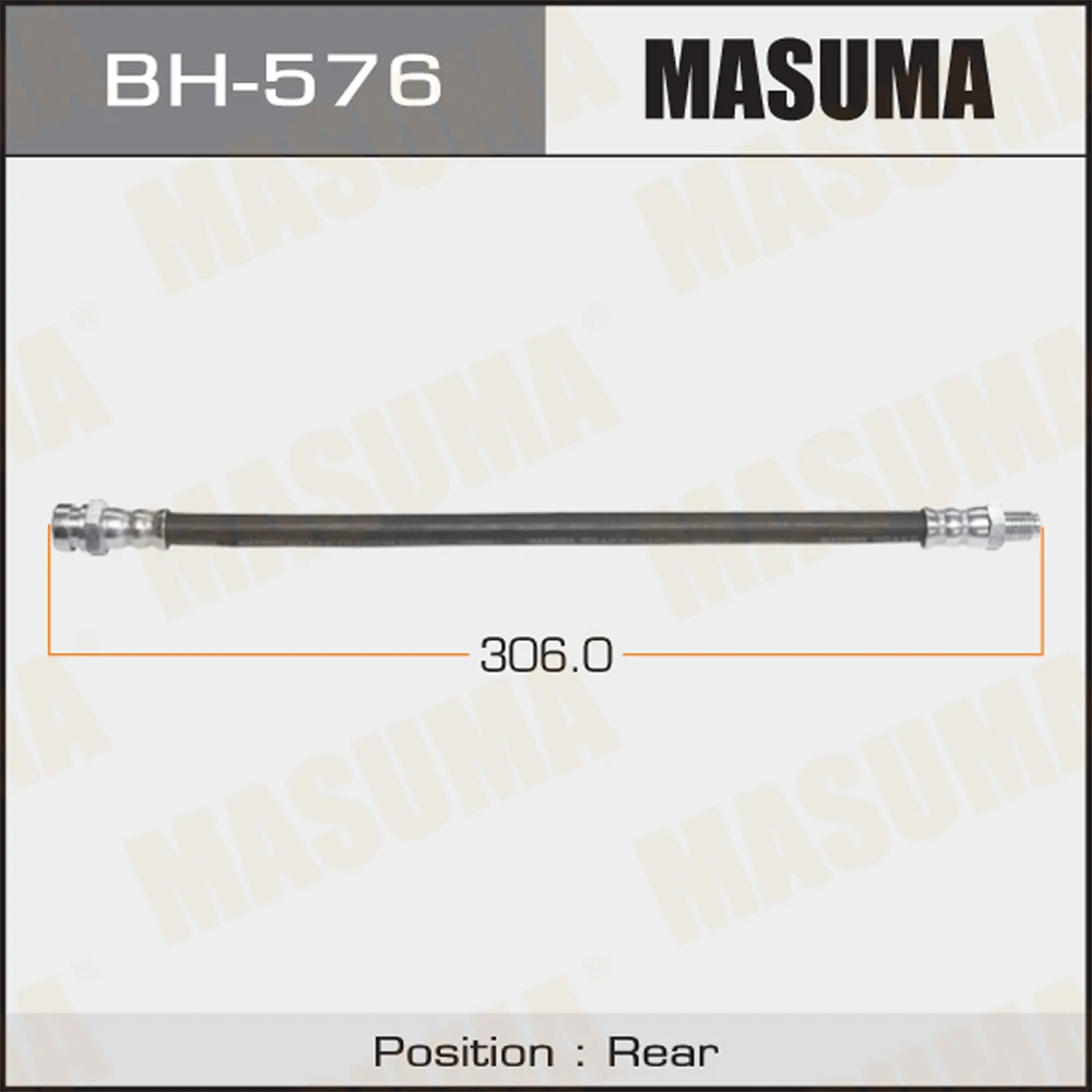 Шланг тормозной Masuma BH-576