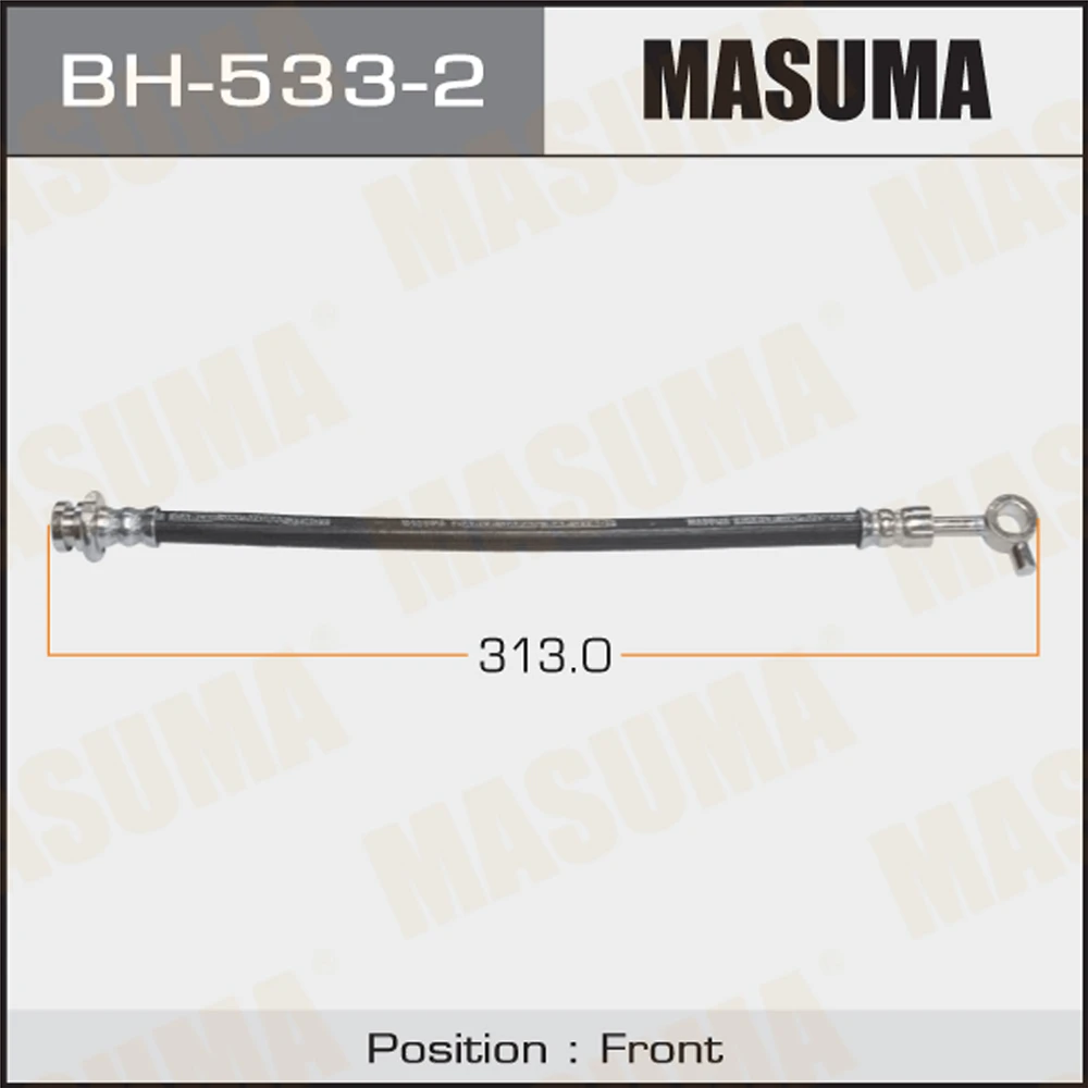 Шланг тормозной Masuma BH-533-2