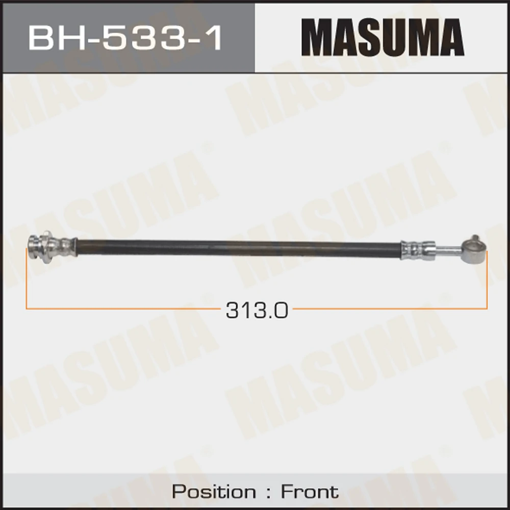 Шланг тормозной Masuma BH-533-1