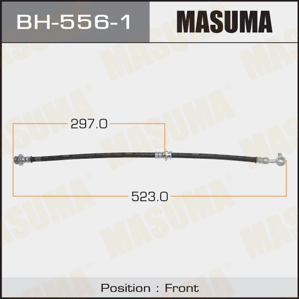 Шланг тормозной Masuma BH-556-1