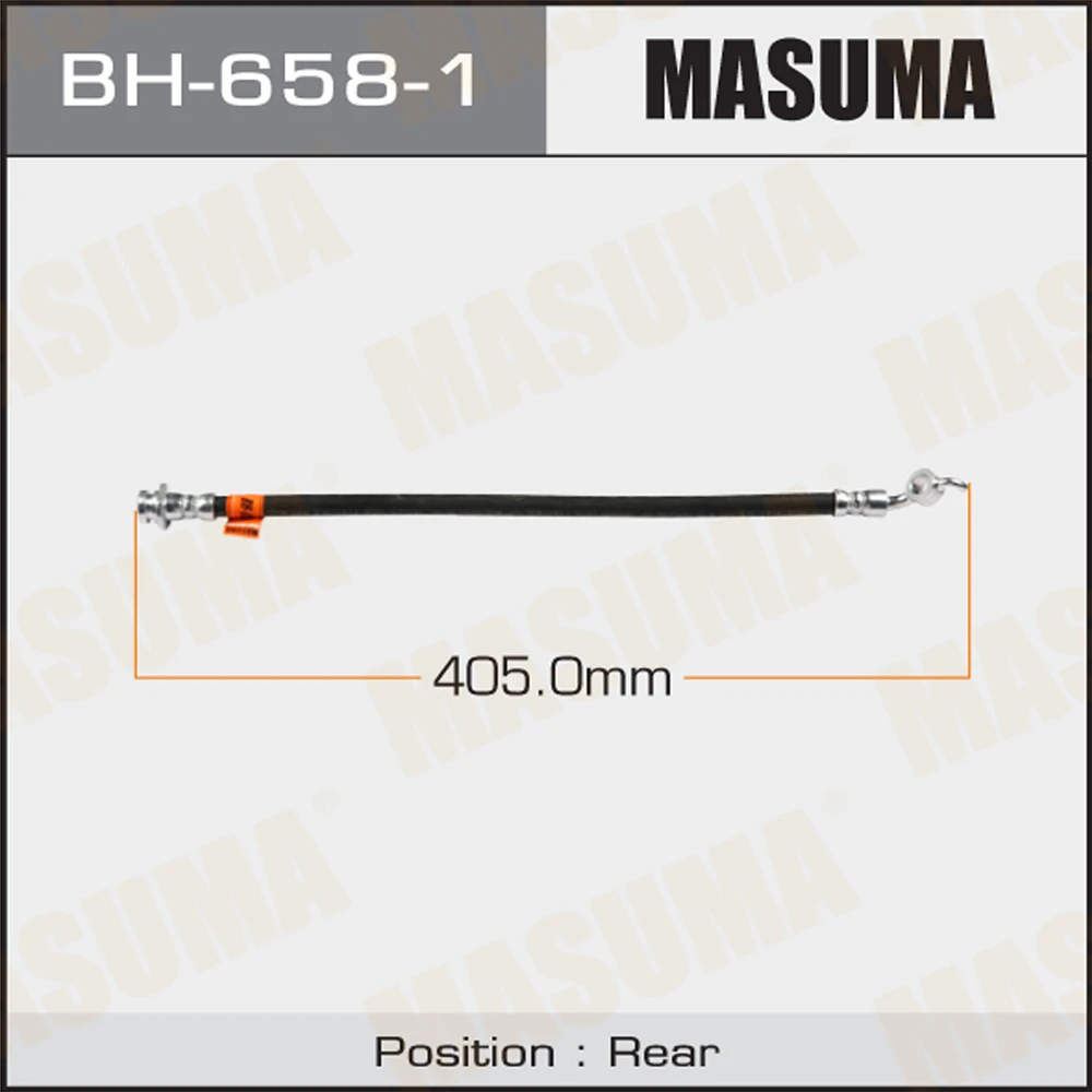 Шланг тормозной Masuma BH-658-1