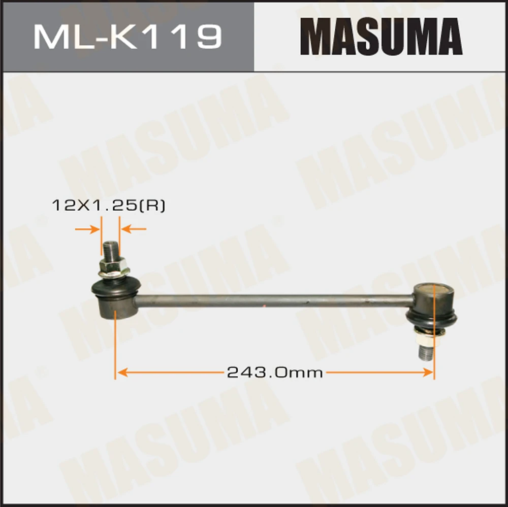Тяга стабилизатора Masuma ML-K119