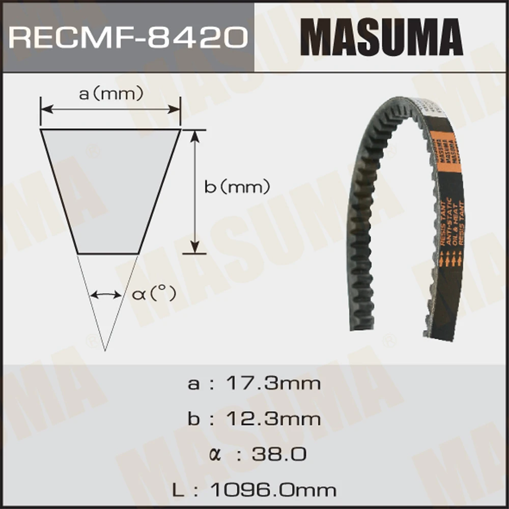 Ремень клиновой Masuma 8420
