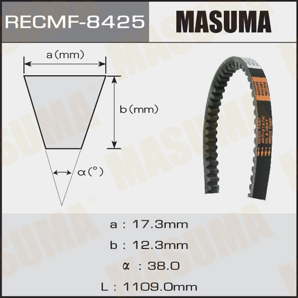 Ремень клиновой Masuma 8425