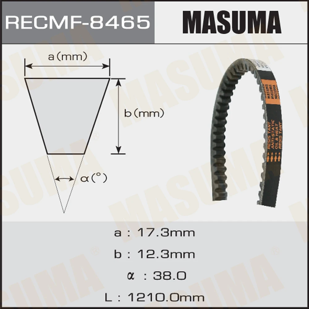 Ремень клиновой Masuma 8465