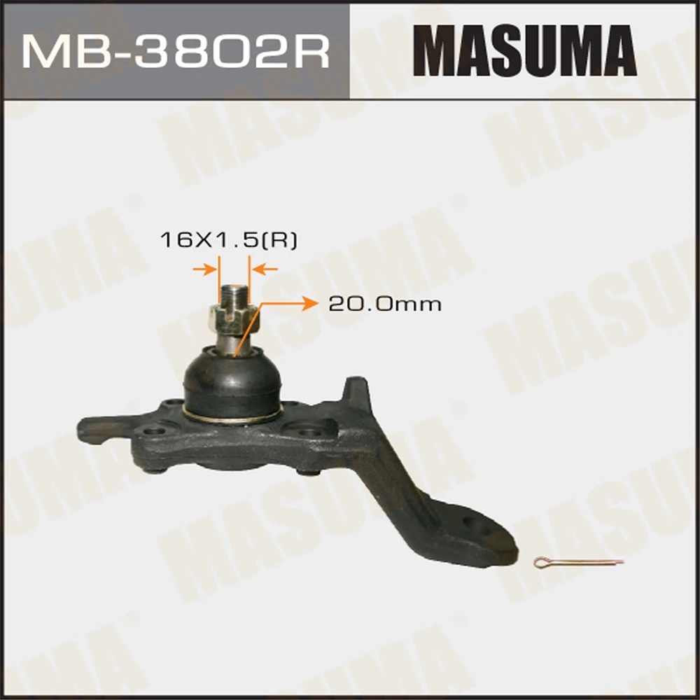 Шаровая опора Masuma MB-3802R