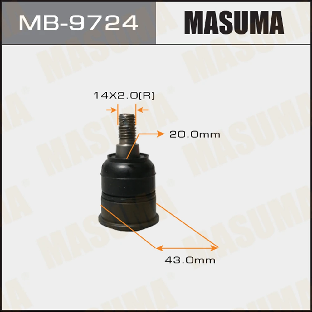 Шаровая опора Masuma MB-9724