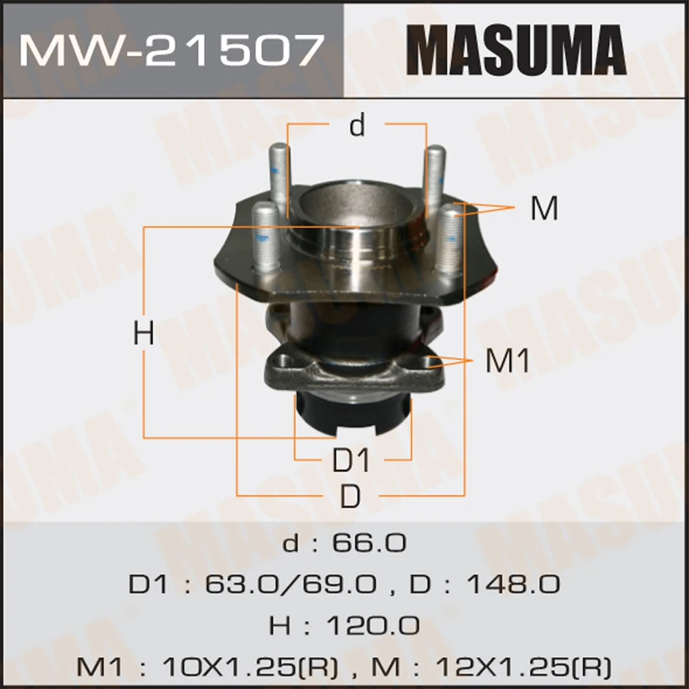 Ступичный узел Masuma MW-21507