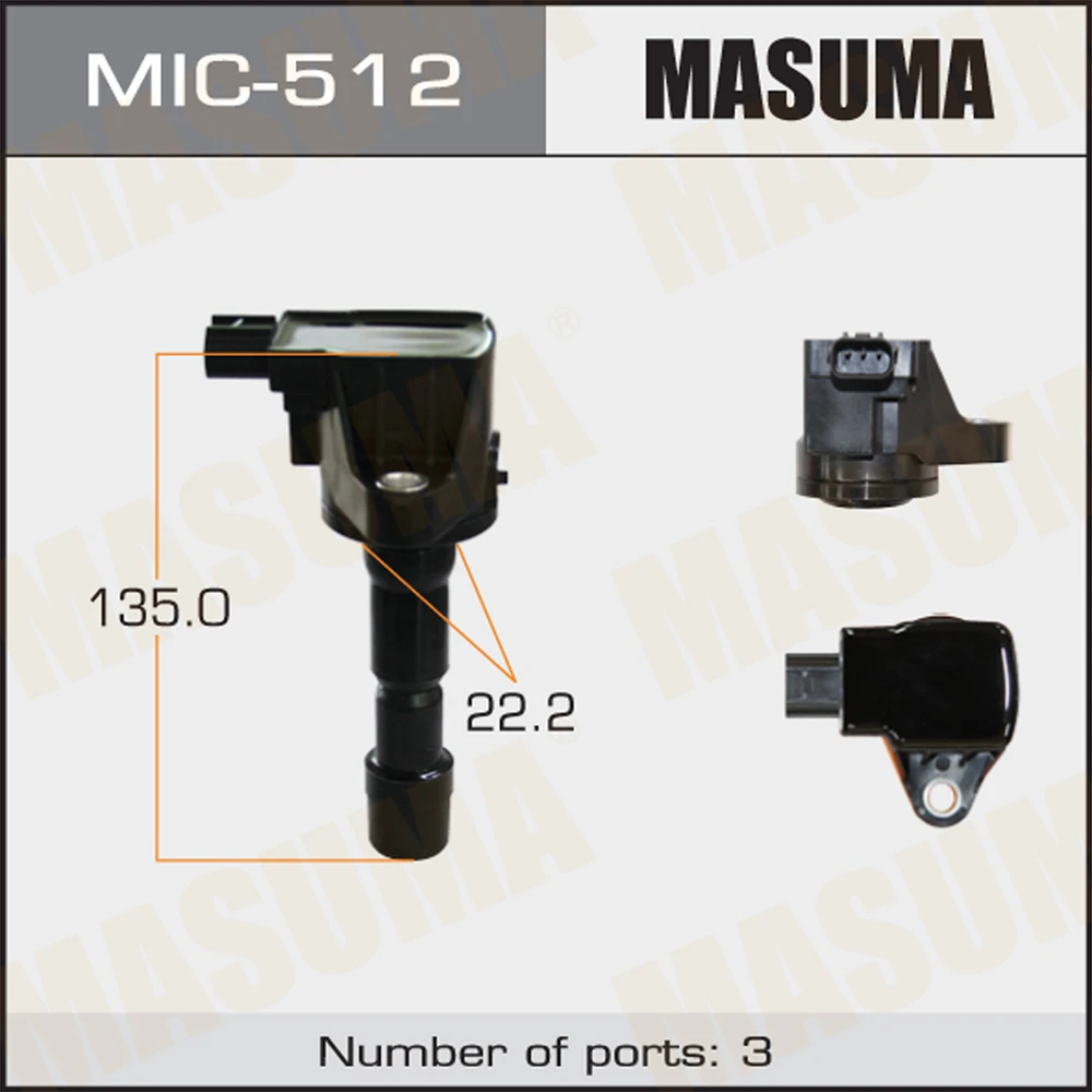 Катушка зажигания Masuma MIC-512