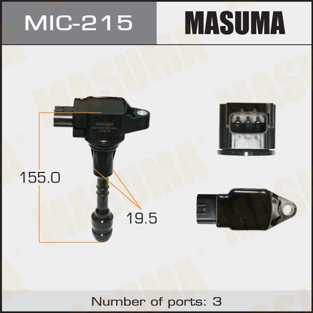 Катушка зажигания Masuma MIC-215