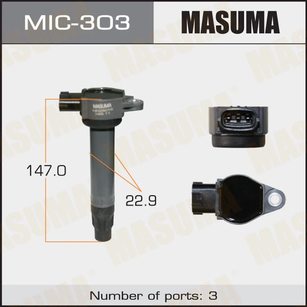 Катушка зажигания Masuma MIC-303