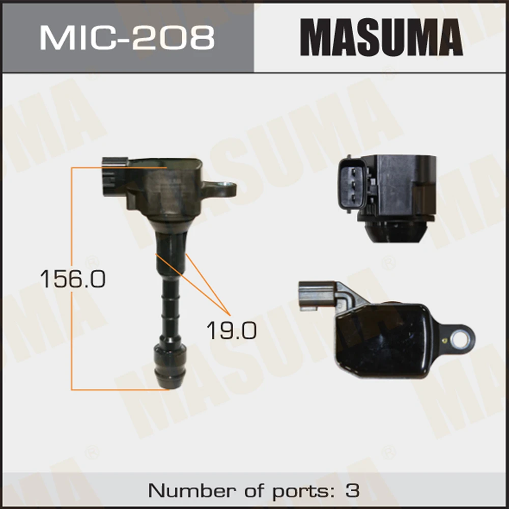 Катушка зажигания Masuma MIC-208