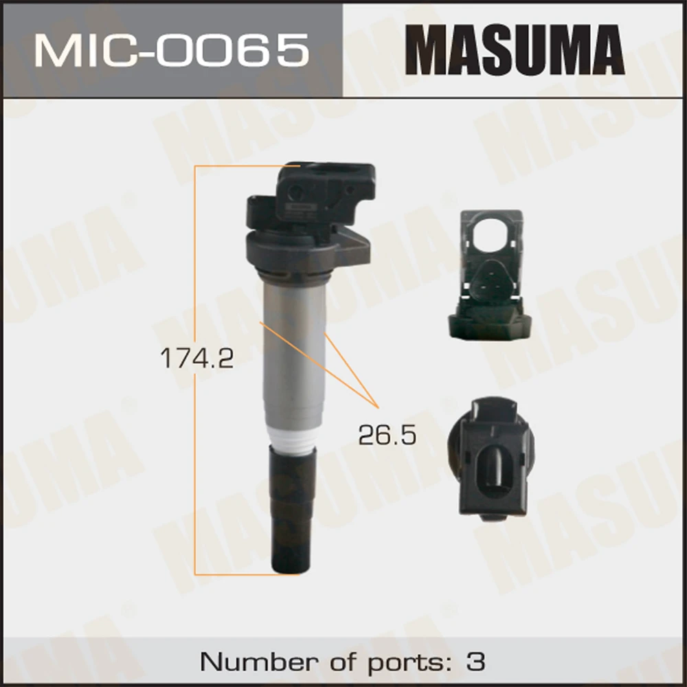 Катушка зажигания Masuma MIC-0065