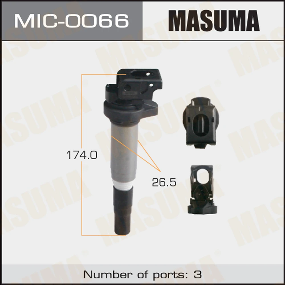 Катушка зажигания Masuma MIC-0066