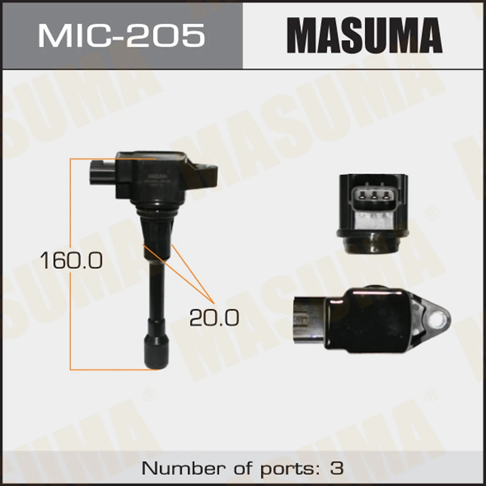 Катушка зажигания Masuma MIC-205