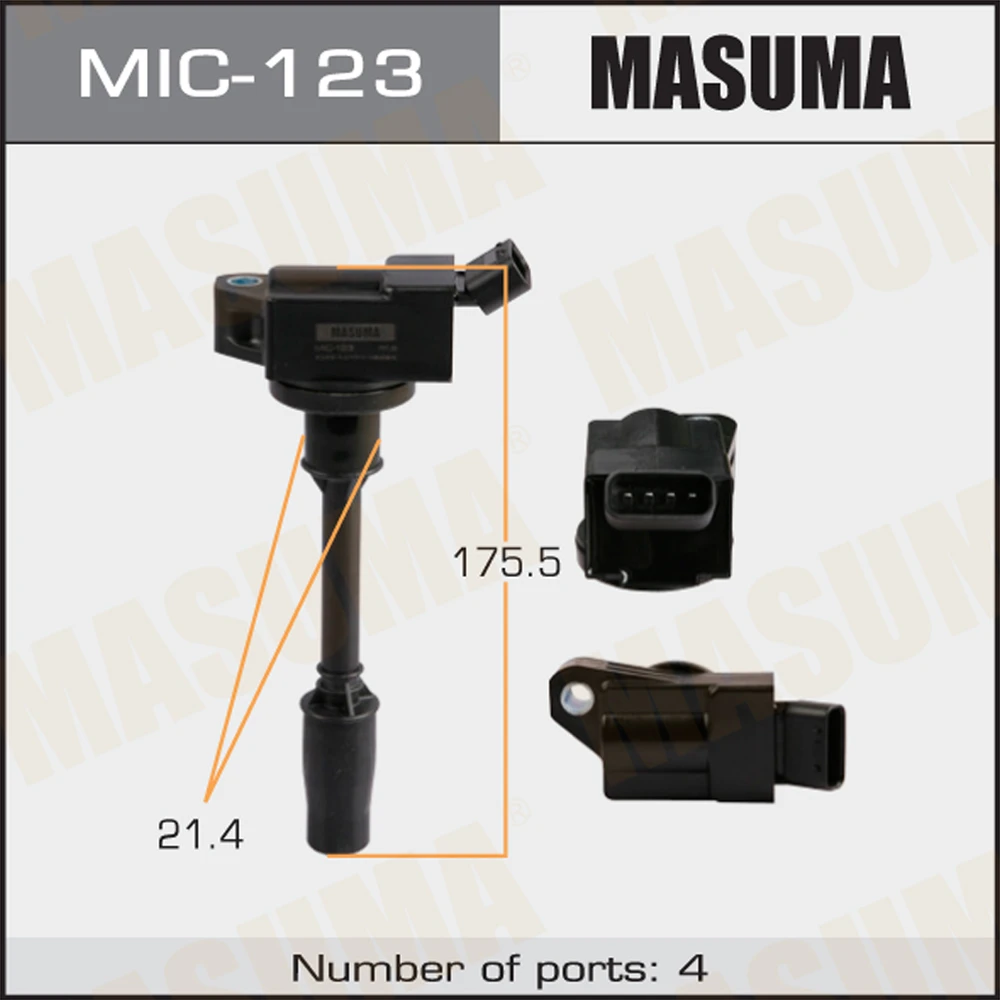 Катушка зажигания Masuma MIC-123