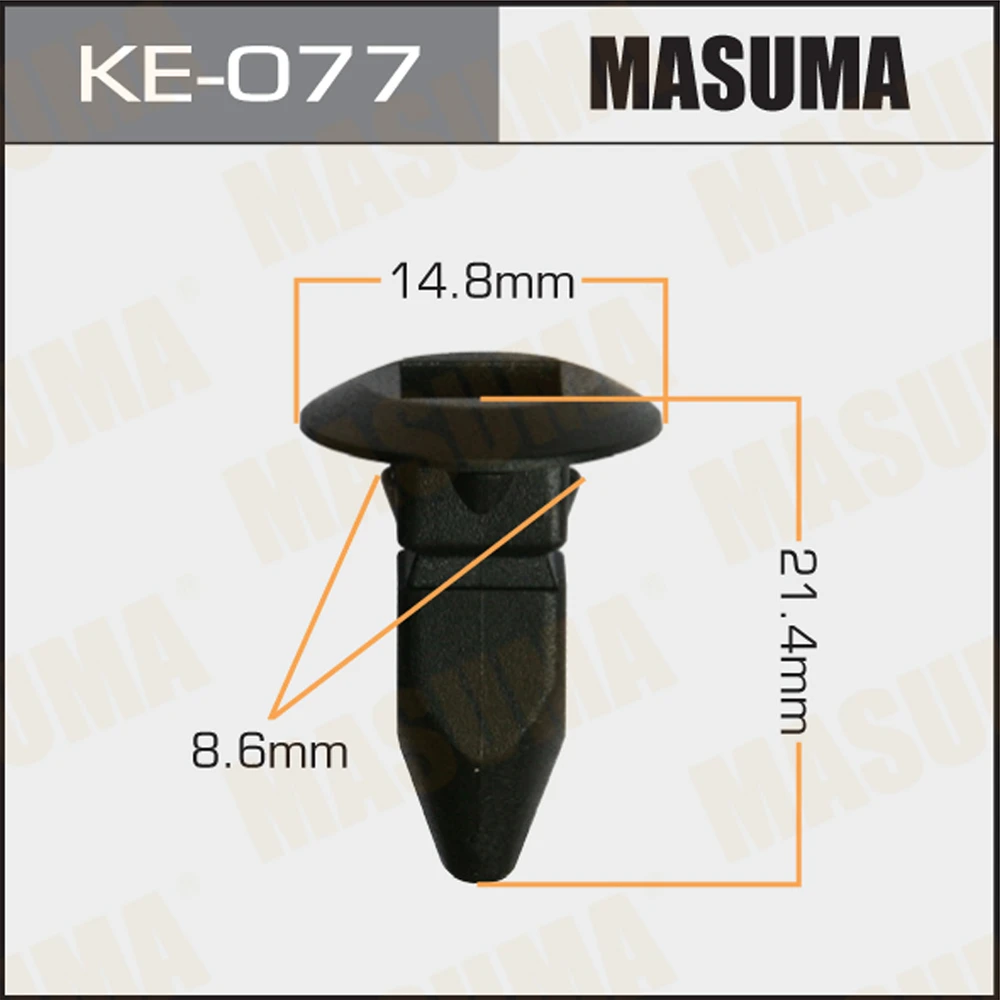 Клипса Masuma KE-077