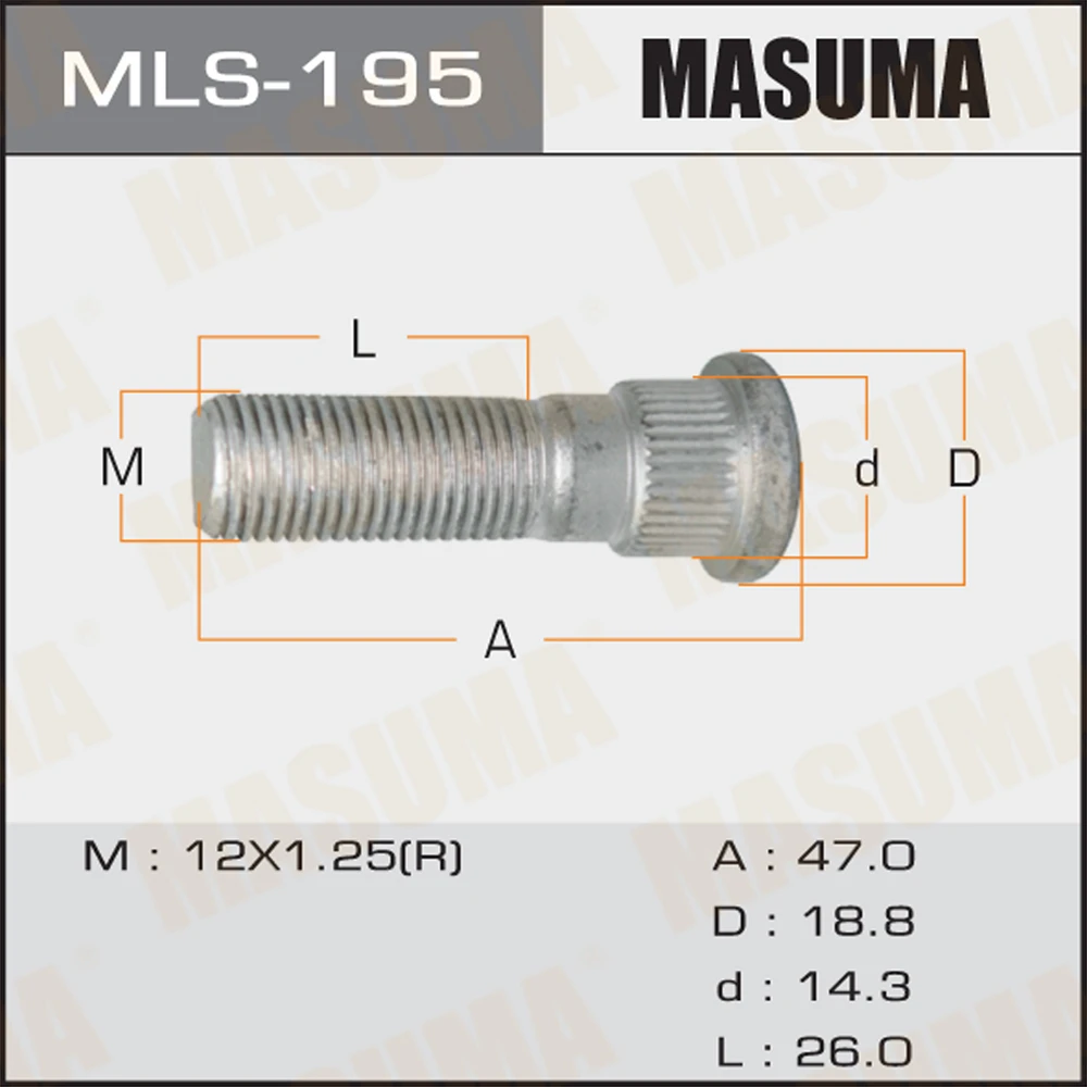 Шпилька Masuma MLS-195