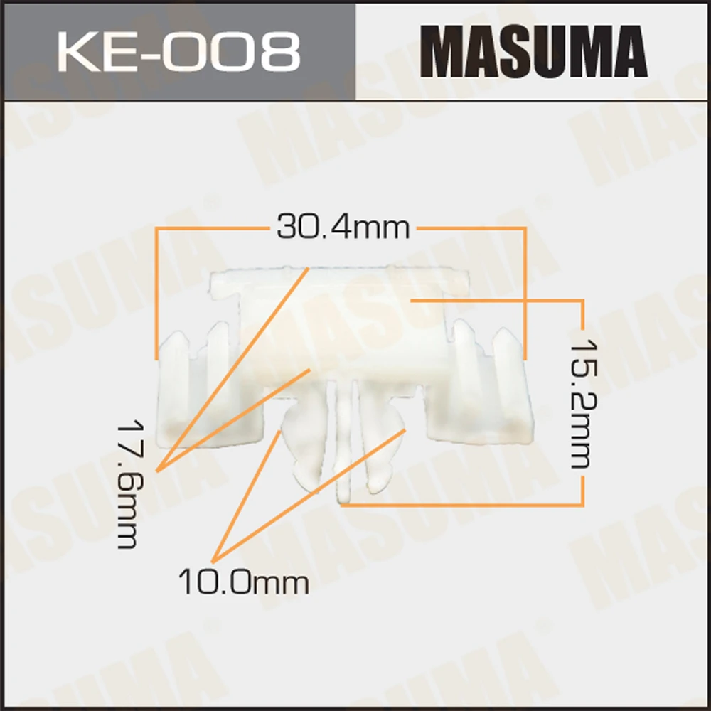 Клипса Masuma KE-008