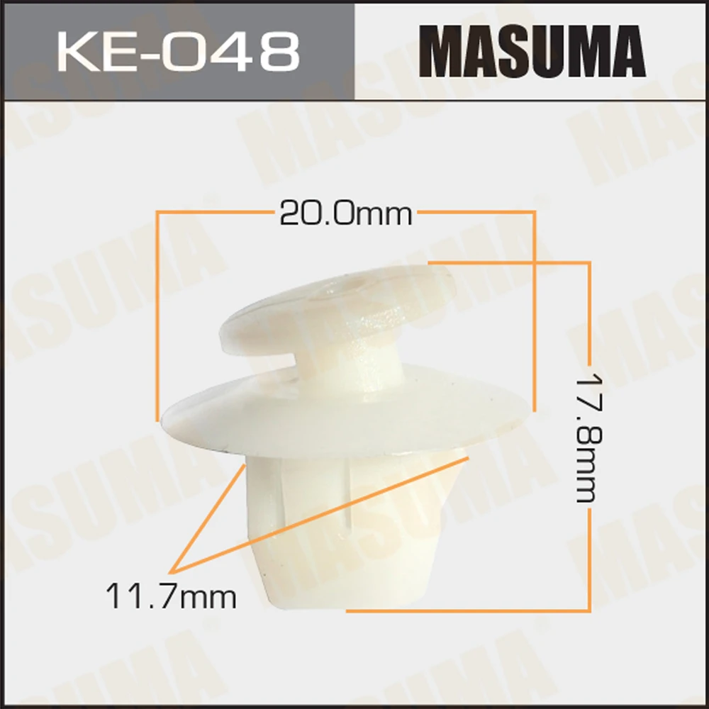 Клипса Masuma KE-048
