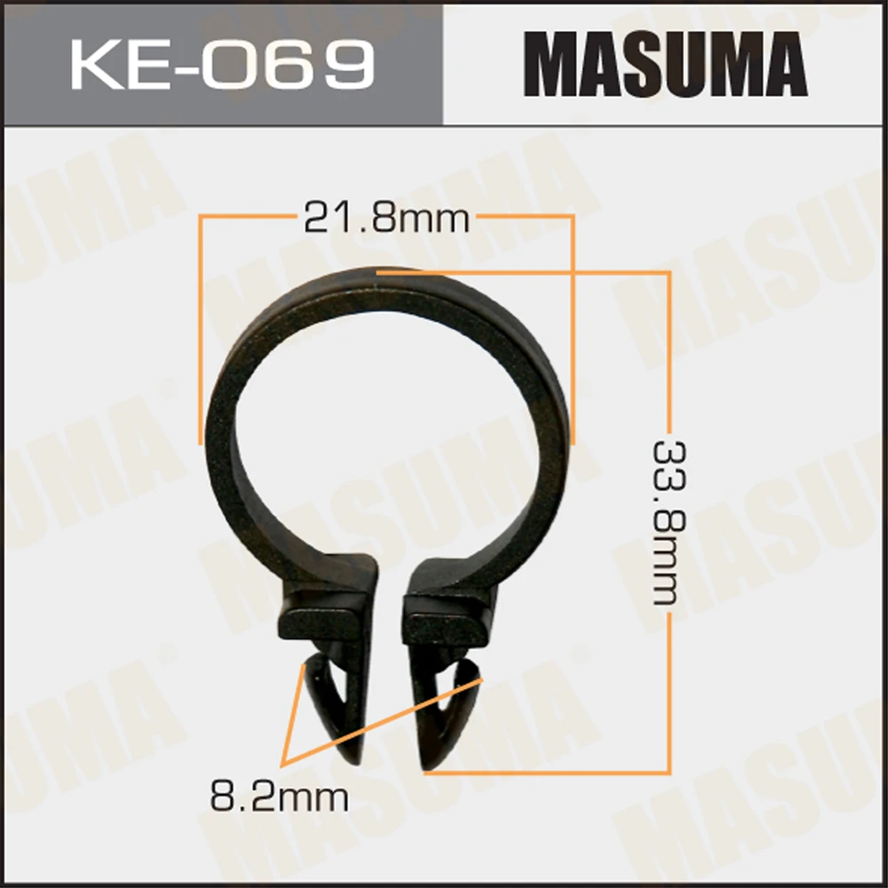 Клипса Masuma KE-069