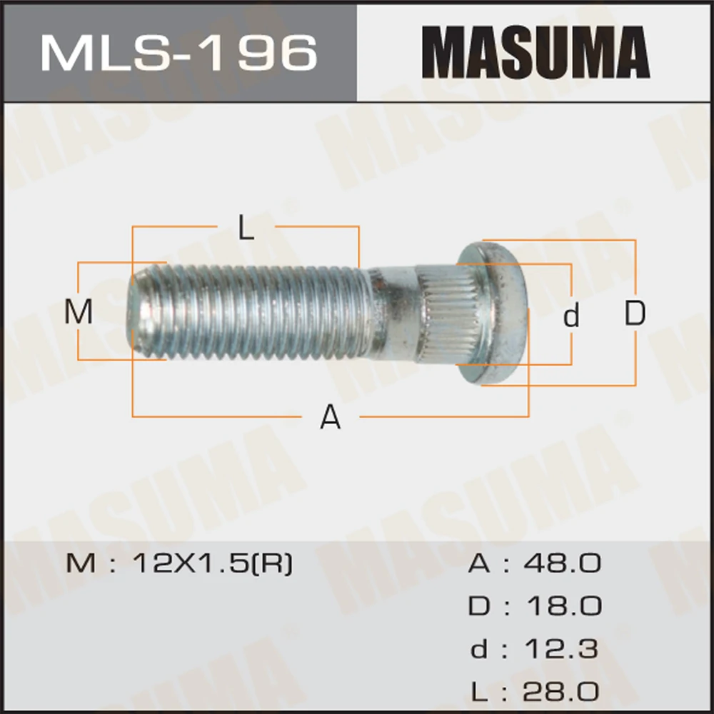 Шпилька Masuma MLS-196