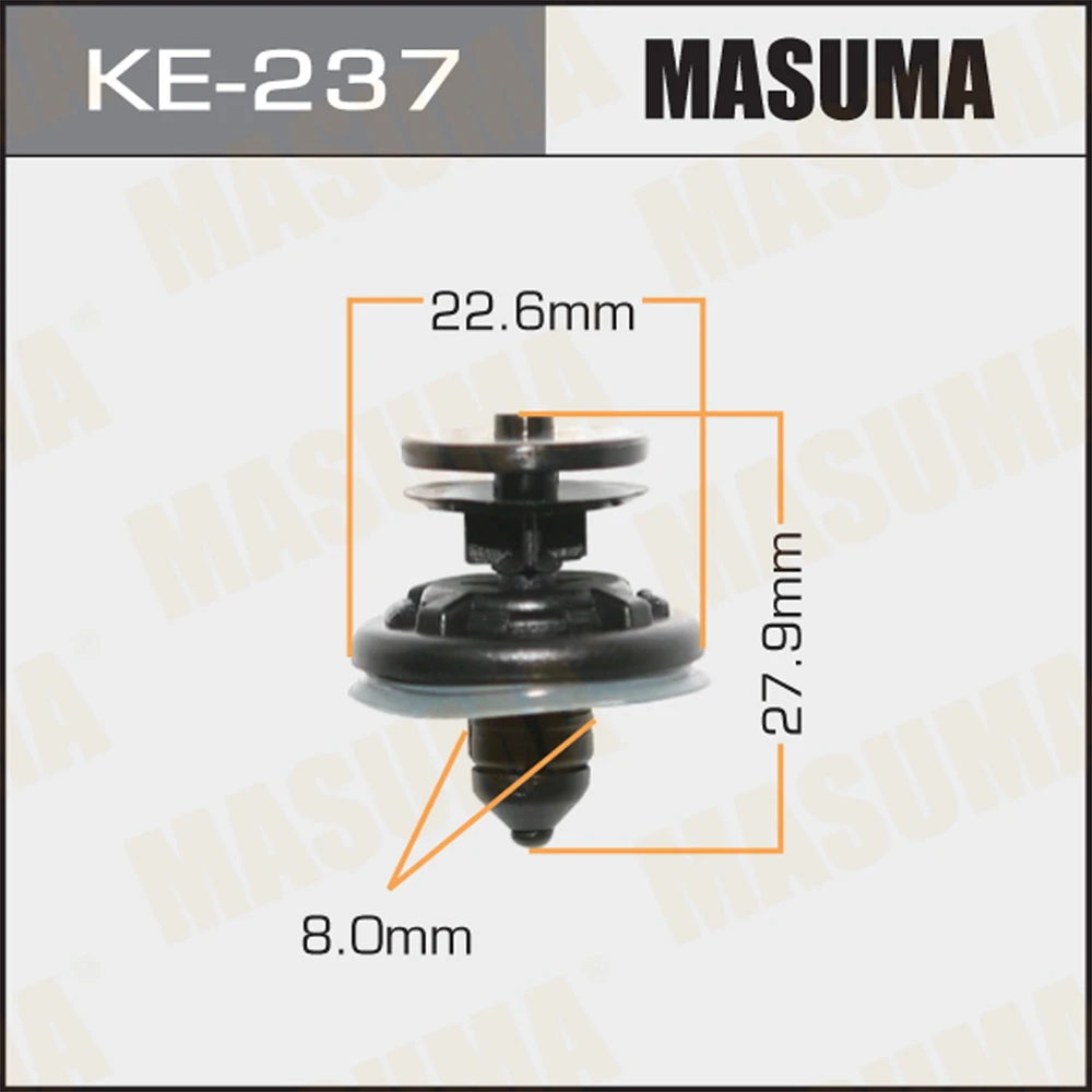 Клипса Masuma KE-237