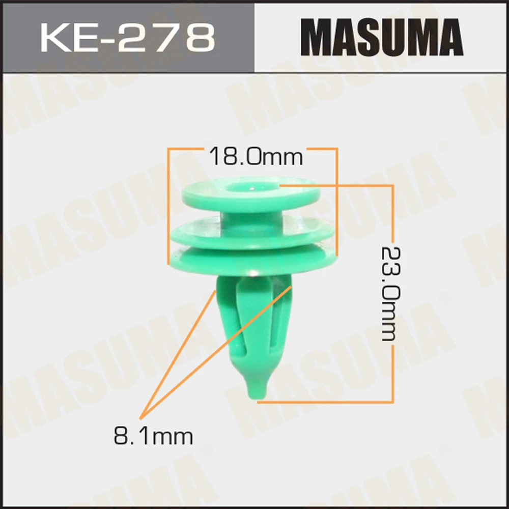 Клипса Masuma KE-278