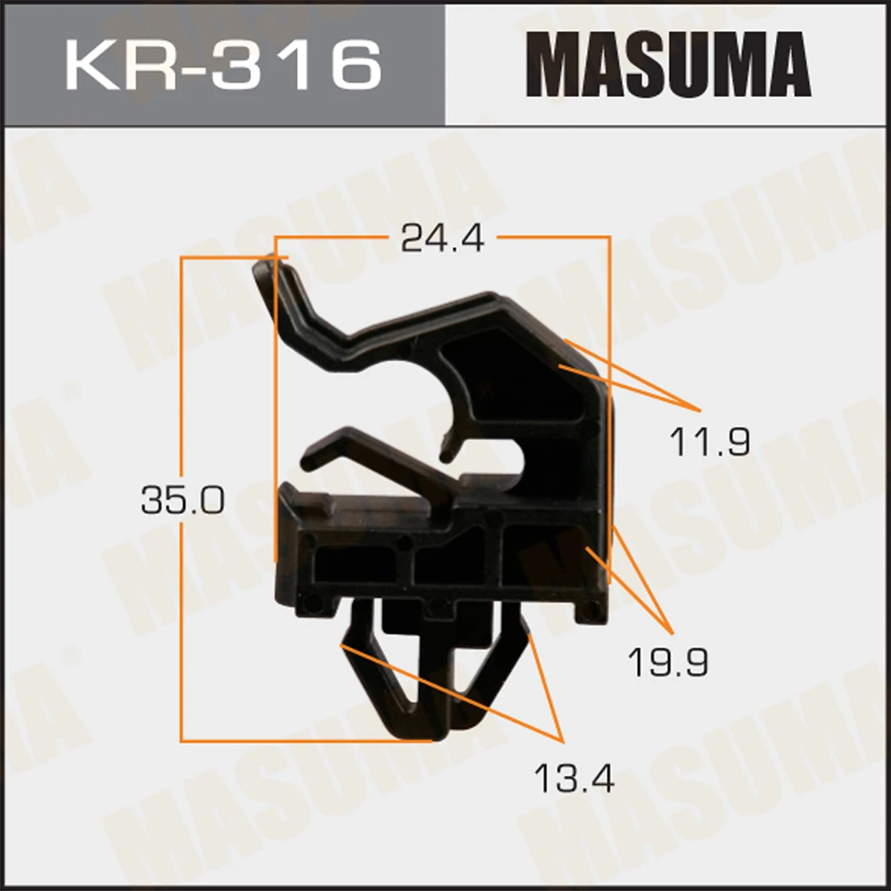 Клипса Masuma KR-316