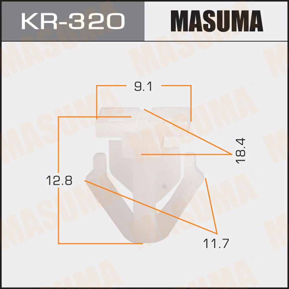 Клипса Masuma KR-320