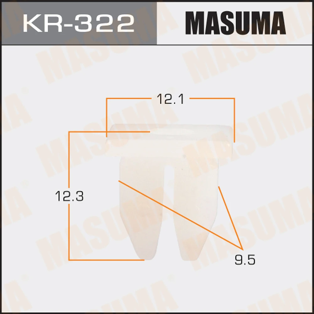 Клипса Masuma KR-322