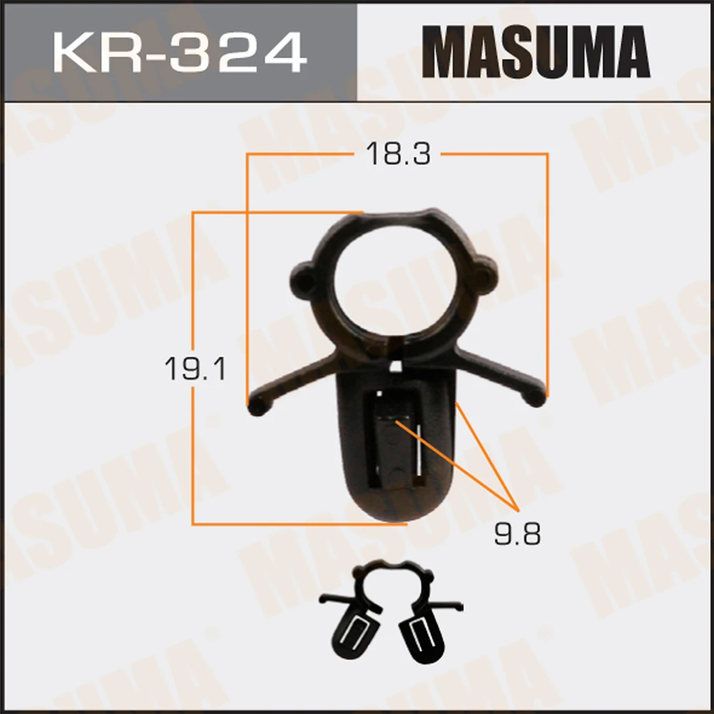 Клипса Masuma KR-324