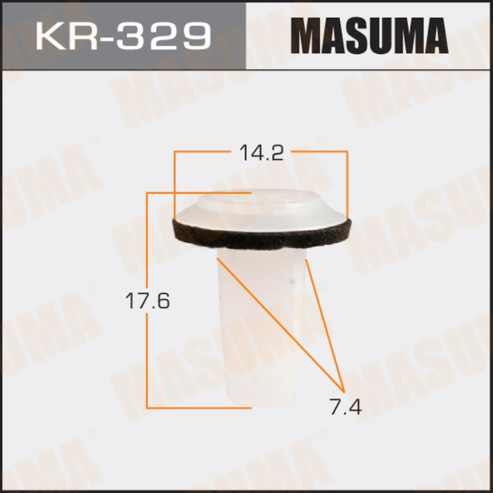Клипса Masuma KR-329
