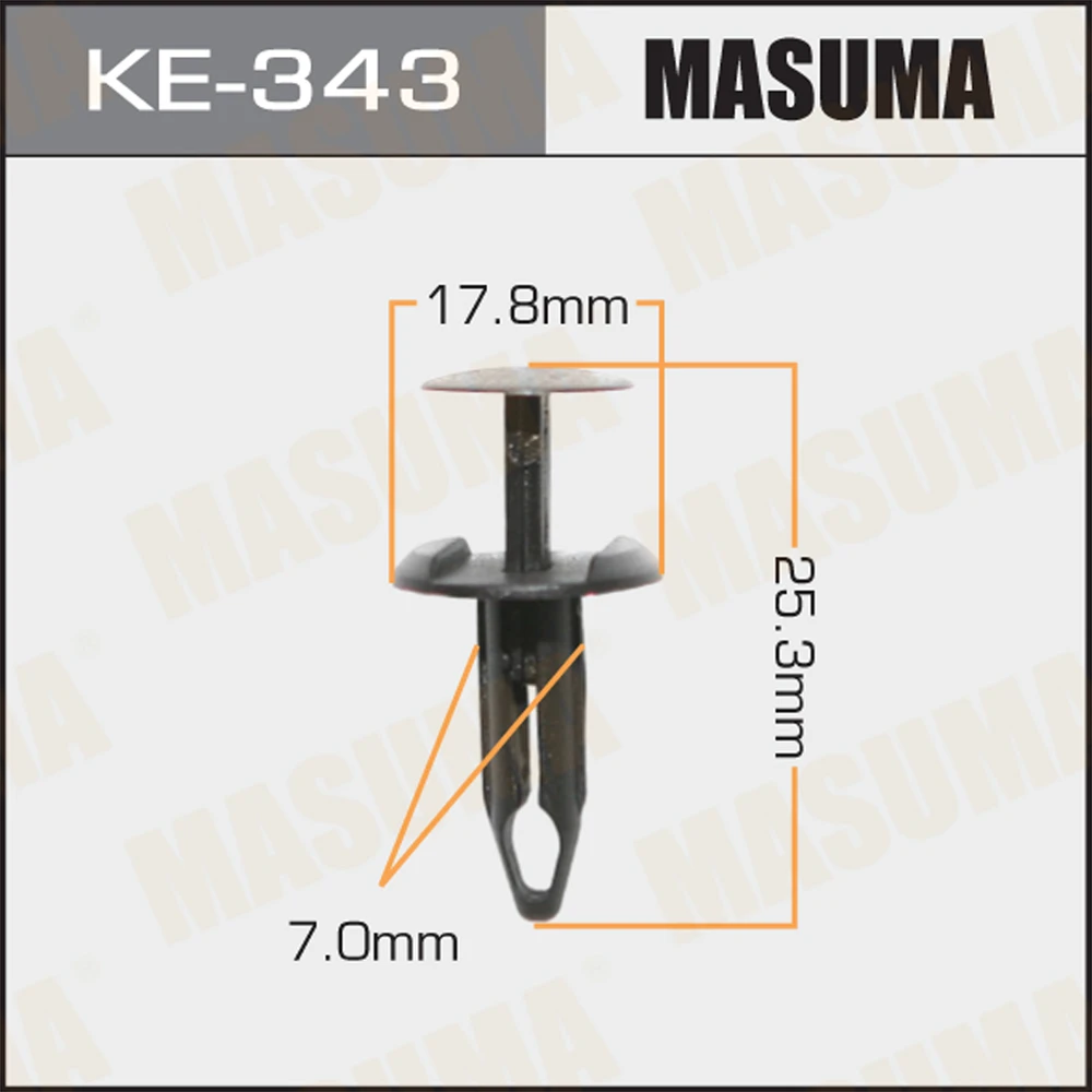 Клипса Masuma KE-343