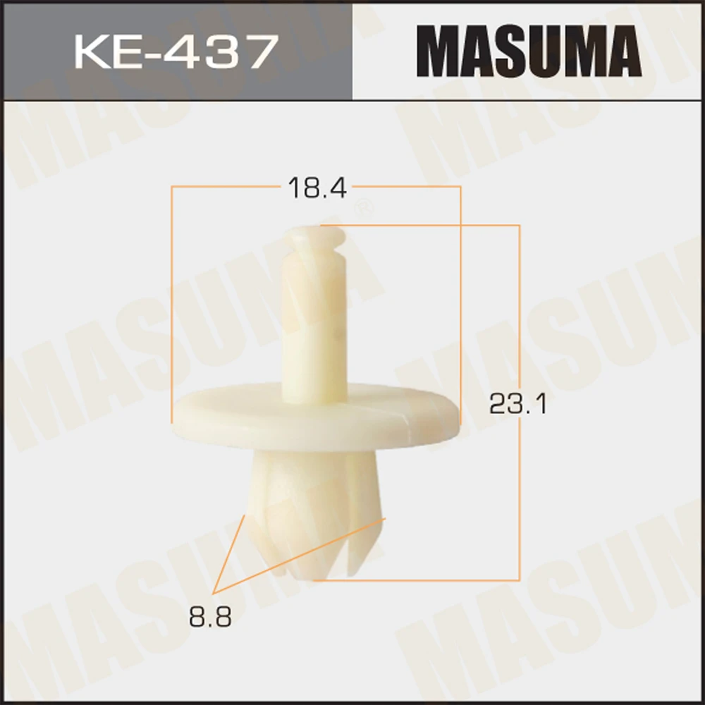 Клипса Masuma KE-437