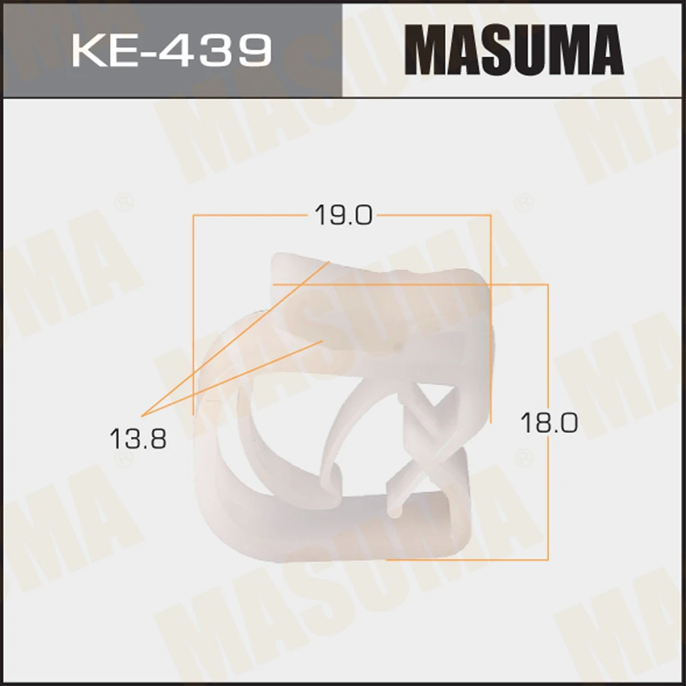 Клипса Masuma KE-439