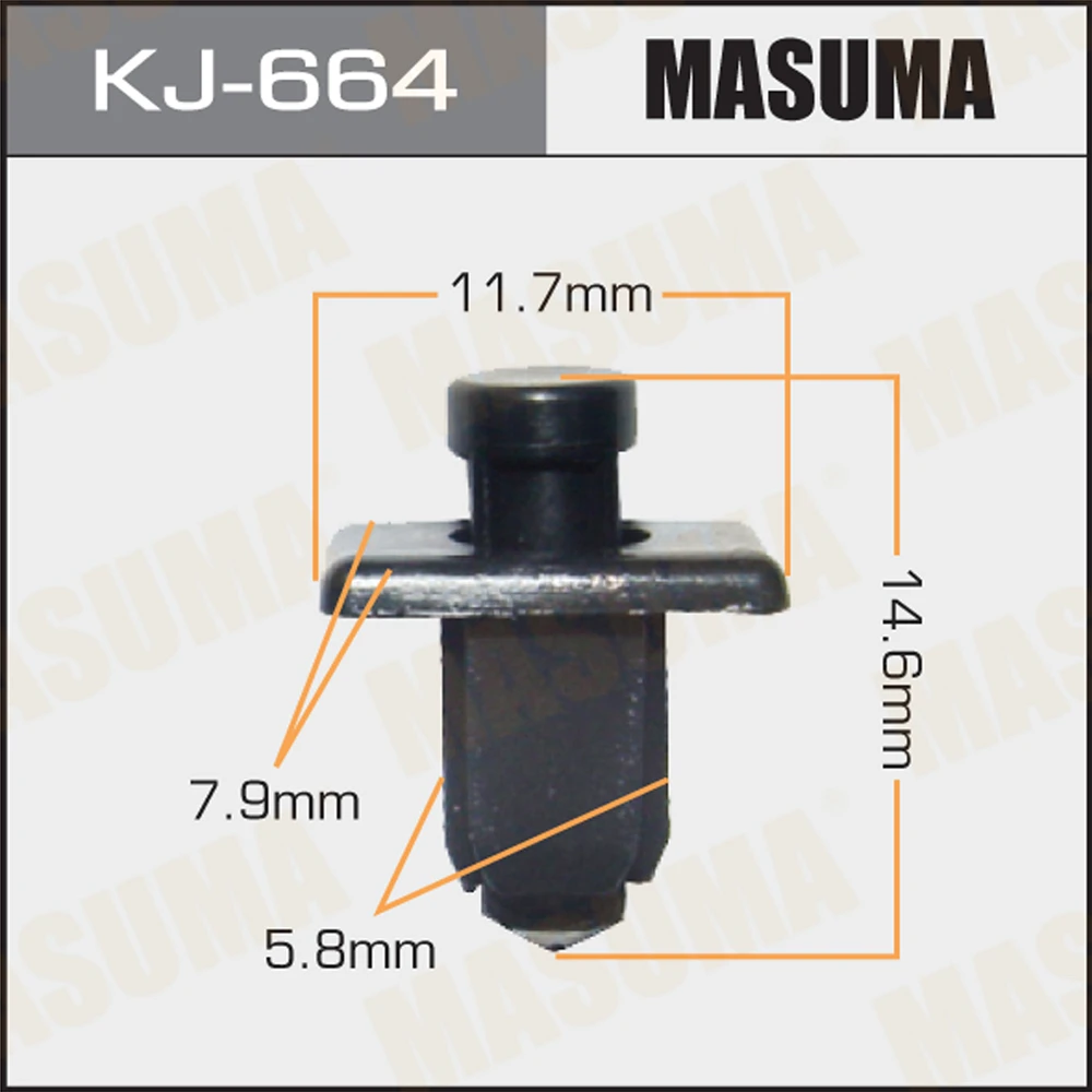 Клипса Masuma KJ-664
